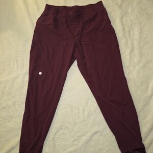 Barco One Boost Jogger Scrub Pants Wine – Medium Petite